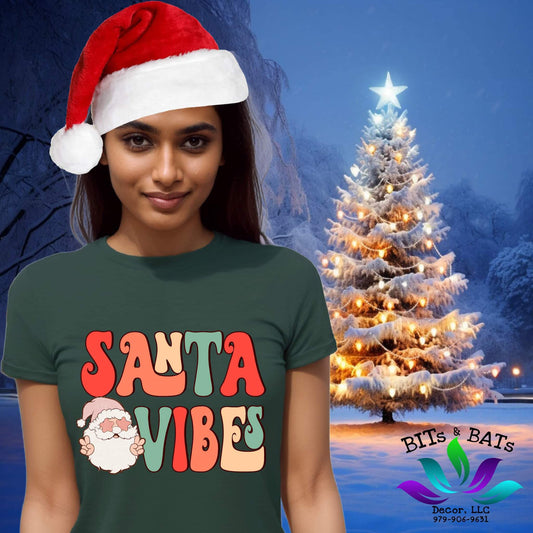 SANTA VIBES T-SHIRT