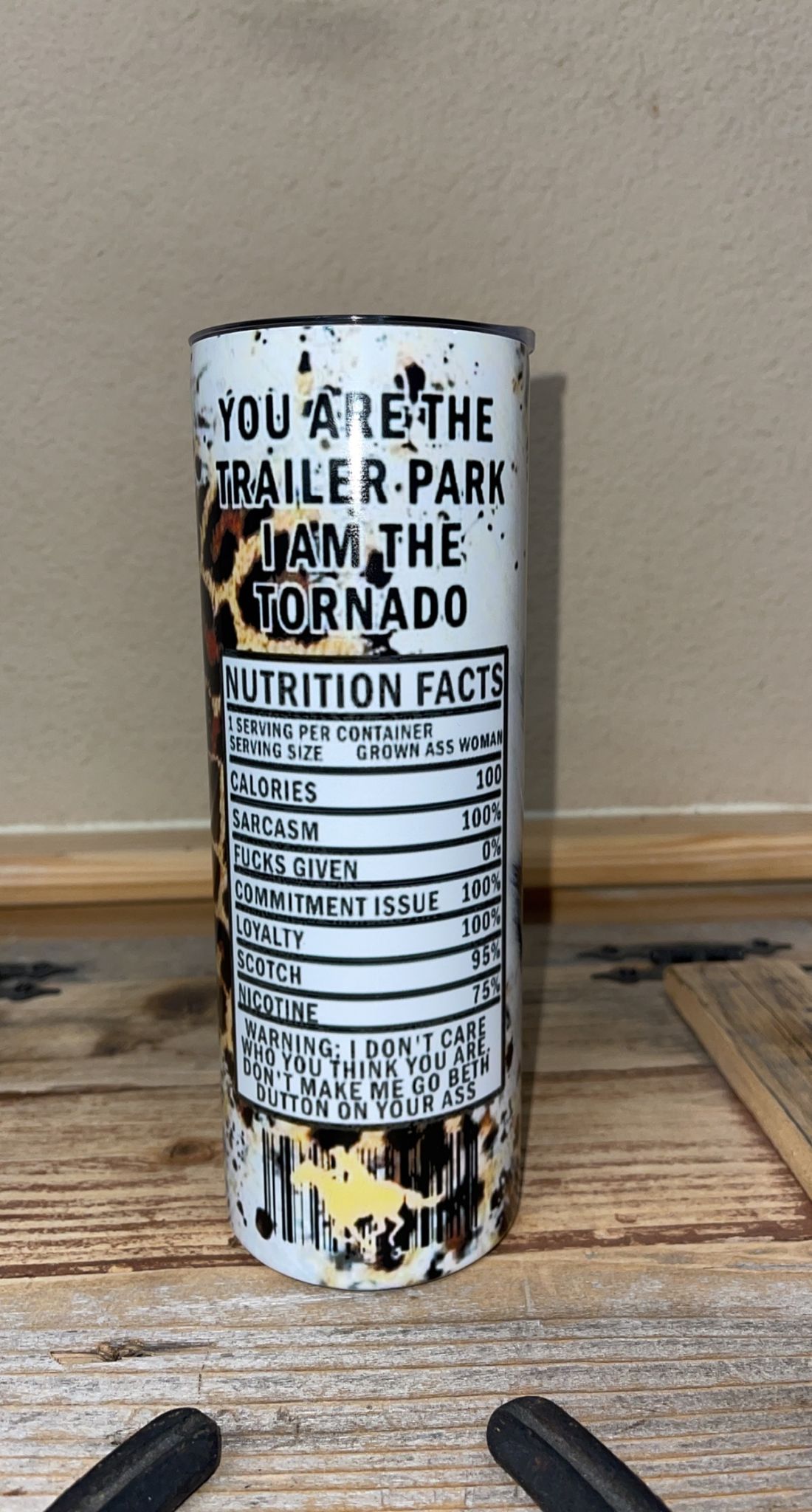 YELLOWSTONE - BETH DUTTON TUMBLER